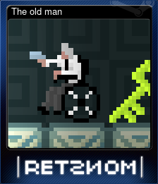 Series 1 - Card 4 of 9 - The old man