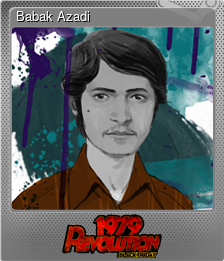 Series 1 - Card 6 of 9 - Babak Azadi