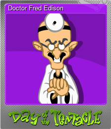 Series 1 - Card 4 of 6 - Doctor Fred Edison