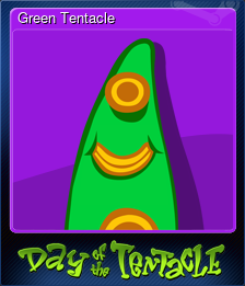 Series 1 - Card 5 of 6 - Green Tentacle