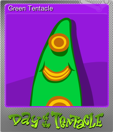 Series 1 - Card 5 of 6 - Green Tentacle