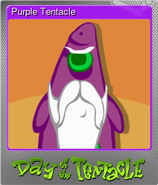 Series 1 - Card 6 of 6 - Purple Tentacle