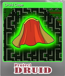 Series 1 - Card 5 of 5 - Druid Cape