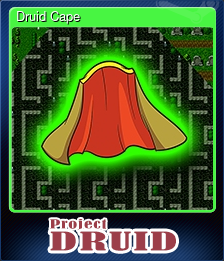 Series 1 - Card 5 of 5 - Druid Cape