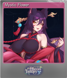 Series 1 - Card 8 of 10 - Mystic Flower