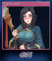 Series 1 - Card 1 of 10 - Tights Lover