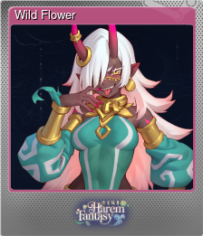 Series 1 - Card 7 of 10 - Wild Flower