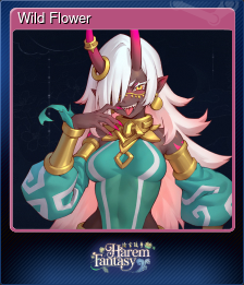 Series 1 - Card 7 of 10 - Wild Flower