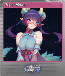 Series 1 - Card 9 of 10 - Paper Flower