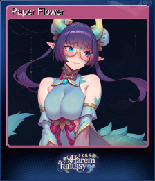 Series 1 - Card 9 of 10 - Paper Flower