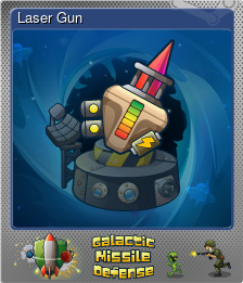 Series 1 - Card 3 of 9 - Laser Gun
