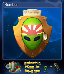 Series 1 - Card 7 of 9 - Bomber