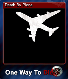 Series 1 - Card 5 of 7 - Death By Plane