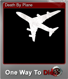 Series 1 - Card 5 of 7 - Death By Plane