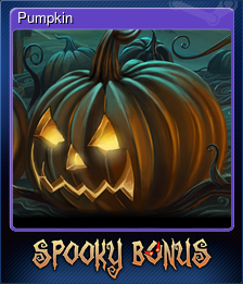 Series 1 - Card 4 of 6 - Pumpkin