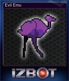 Series 1 - Card 4 of 6 - Evil Emu