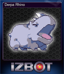 Series 1 - Card 5 of 6 - Derpa Rhino