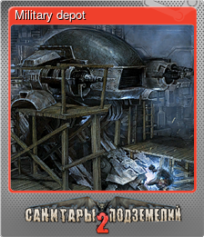 Series 1 - Card 1 of 5 - Military depot