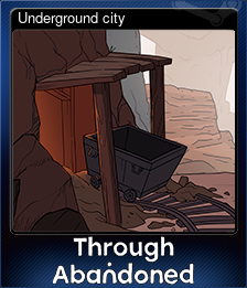 Series 1 - Card 9 of 11 - Underground city