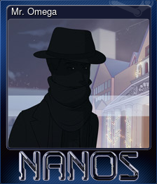 Series 1 - Card 2 of 9 - Mr. Omega