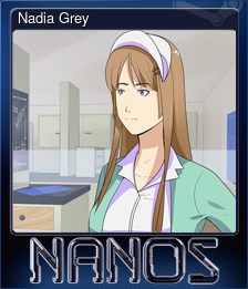 Series 1 - Card 3 of 9 - Nadia Grey
