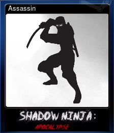 Series 1 - Card 3 of 10 - Assassin