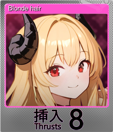 Series 1 - Card 4 of 5 - Blonde hair