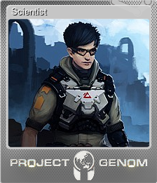 Series 1 - Card 6 of 7 - Scientist