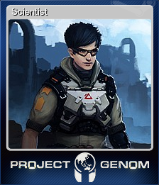 Series 1 - Card 6 of 7 - Scientist