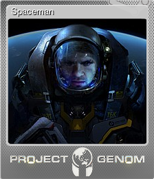 Series 1 - Card 1 of 7 - Spaceman