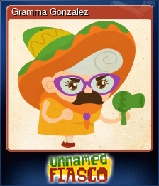 Series 1 - Card 1 of 5 - Gramma Gonzalez