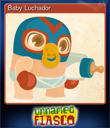 Series 1 - Card 4 of 5 - Baby Luchador