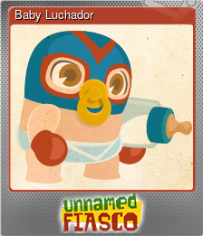 Series 1 - Card 4 of 5 - Baby Luchador