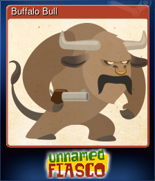 Series 1 - Card 2 of 5 - Buffalo Bull