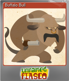 Series 1 - Card 2 of 5 - Buffalo Bull