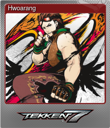 Series 1 - Card 2 of 9 - Hwoarang