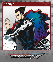 Series 1 - Card 8 of 9 - Kazuya