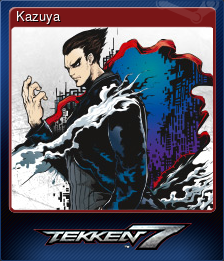 Series 1 - Card 8 of 9 - Kazuya