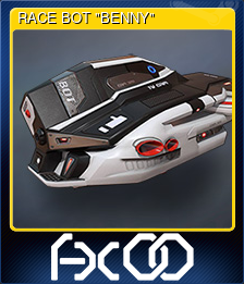 Series 1 - Card 8 of 15 - RACE BOT "BENNY"