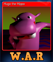 Series 1 - Card 2 of 6 - Hugo the Hippo