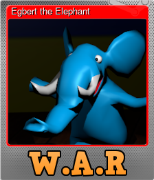 Series 1 - Card 4 of 6 - Egbert the Elephant