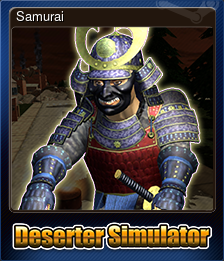 Series 1 - Card 2 of 9 - Samurai