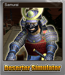 Series 1 - Card 2 of 9 - Samurai