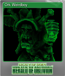 Series 1 - Card 5 of 8 - Ork Weirdboy