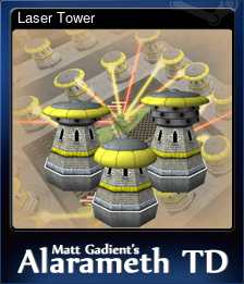 Series 1 - Card 6 of 7 - Laser Tower