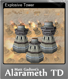 Series 1 - Card 5 of 7 - Explosive Tower