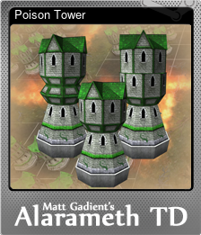 Series 1 - Card 2 of 7 - Poison Tower