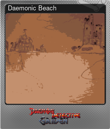 Series 1 - Card 6 of 15 - Daemonic Beach