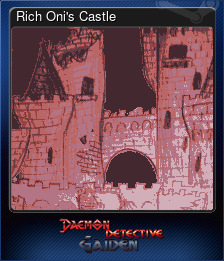 Series 1 - Card 7 of 15 - Rich Oni's Castle