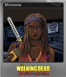 Series 1 - Card 3 of 10 - Michonne